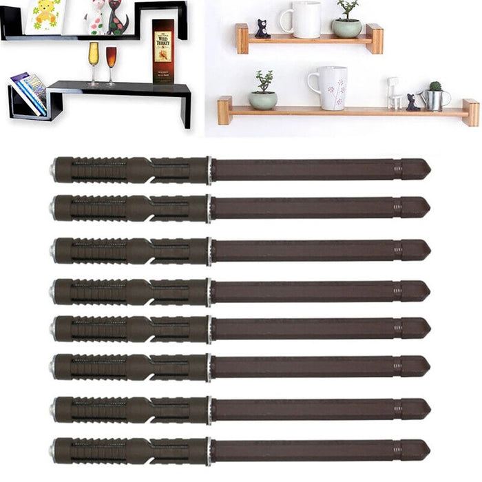 8 Pcs Heavy Duty Long Concealed Invisible Hidden Floating Shelf Support Bracket