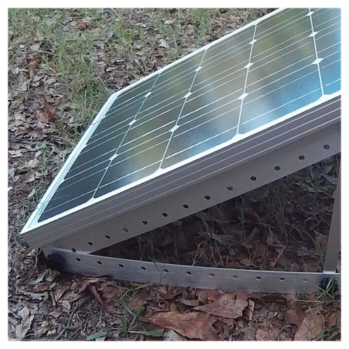 Solar Panel Brackets Adjustable Angle Mounting Frame Shed Boat Ground Mount L