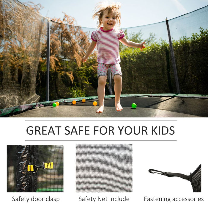 10FT Replacement Safety Trampoline Net Enclosure Surround - Premium Quality, Easy Installation - Buy Now!