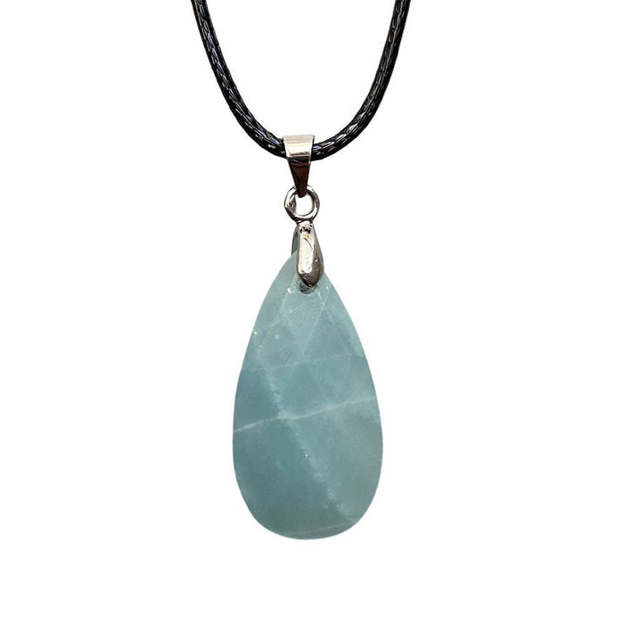 Soothing Teardrop Pendant, 2.5x1.5cm | High-Quality Gemstone | Handmade