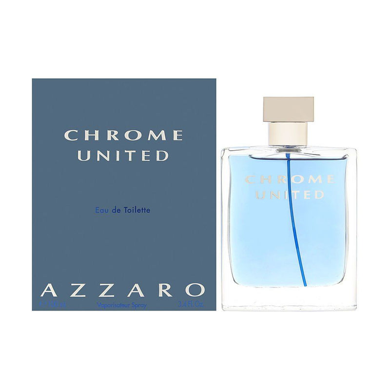 Azzaro Chrome United Eau De Toilette Spray 100ml