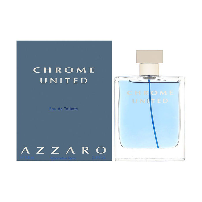 Azzaro Chrome United Eau De Toilette Spray 100ml