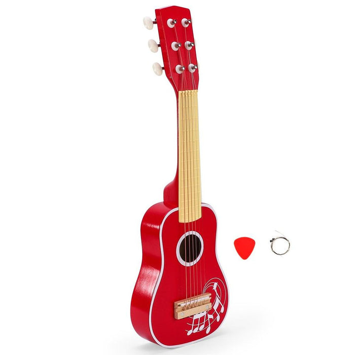 SOKA Red Guitar 1010106 - Hours of Creative Playtime, Realistic Design, Certified Quality, Ideal Gift