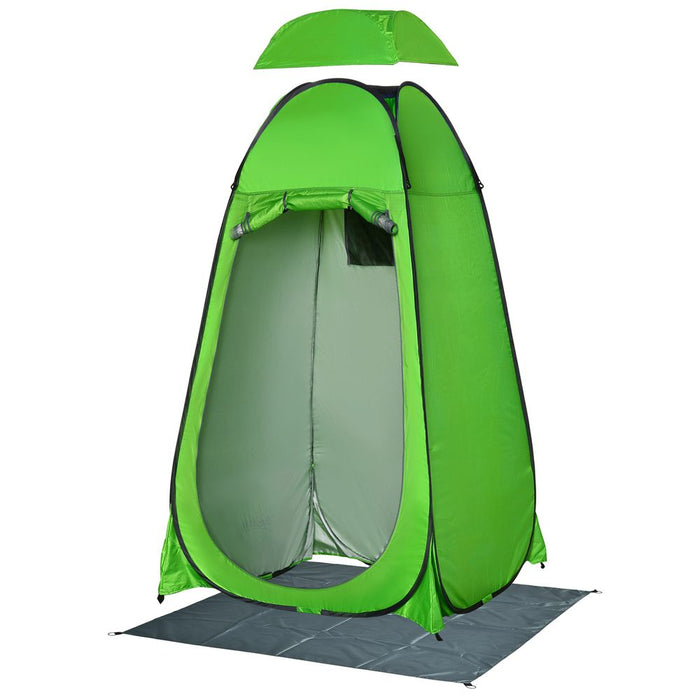 Portable Camping Shower Tent - Pop Up Design, Outdoor Dressing Changing Room