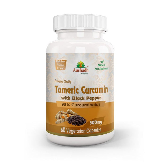 Premium Turmeric Capsules - Powerful Curcumin with Piperine