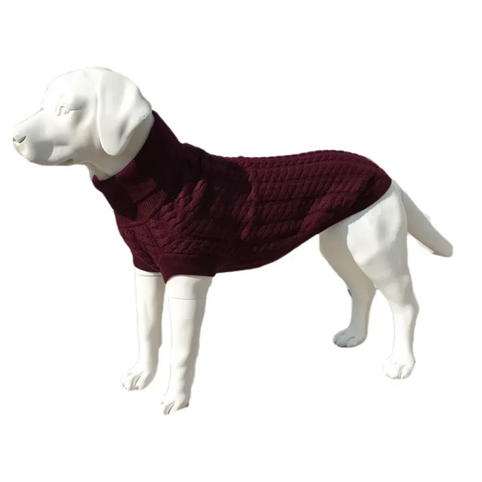 The Rascal Dog Jumper in Grape - Stock Replenishment, all sizes - Professional Quality