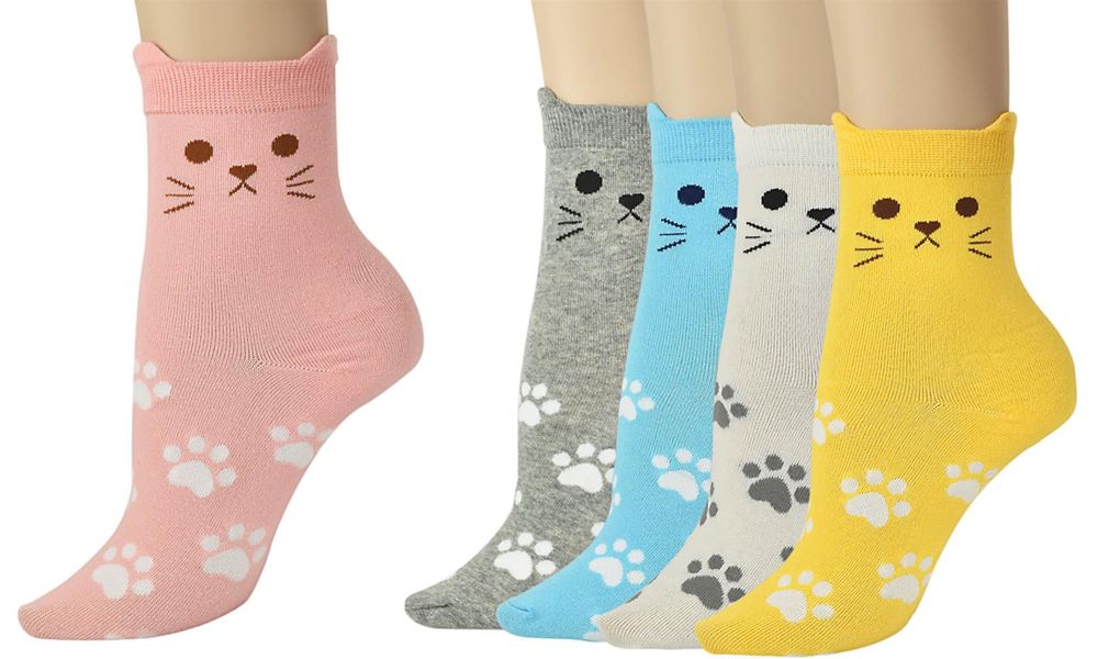 VINSANI Ladies Socks - High Quality Cotton, Comfortable & Stylish - Perfect Gift for Any Occasion