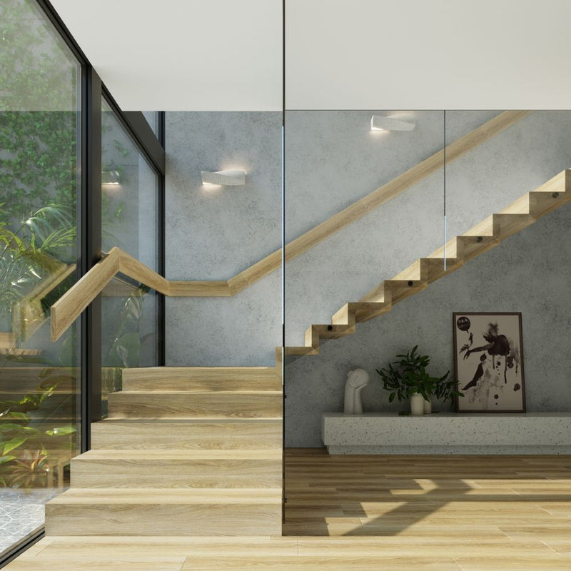 Modern Wall Lamp: Concrete Sigma Design | E27 | High Quality