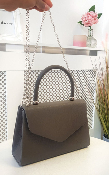 Faux Leather Handbag