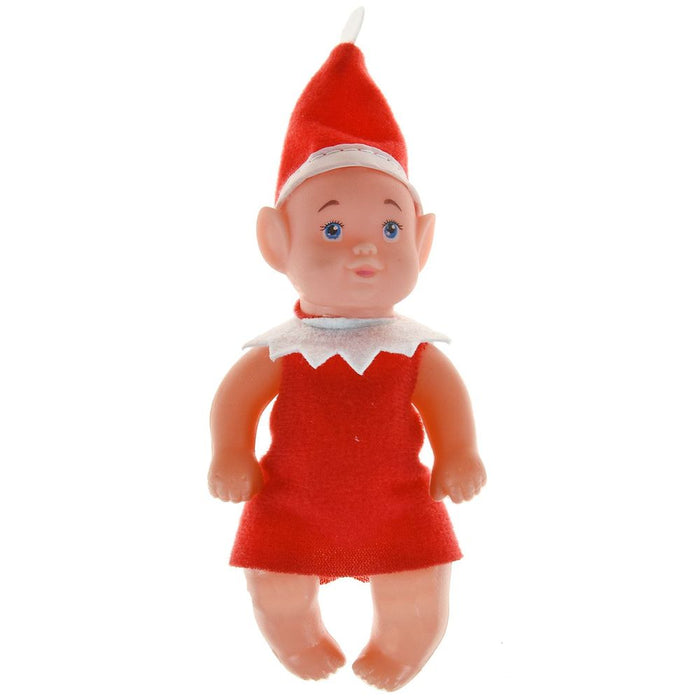 5" Elves Behavin Badly Vinyl Baby ELF RED