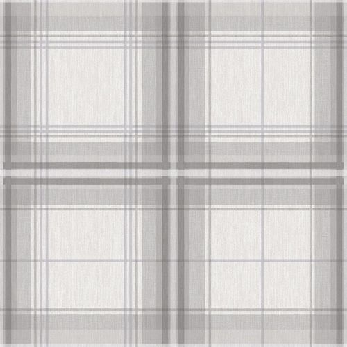 Woven Check Grey/White sw12 wallpaper