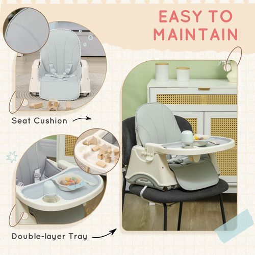 AIYAPLAY 3 in 1 High Chair, Baby Chair, Booster Seat, Easy Clean & Foldable