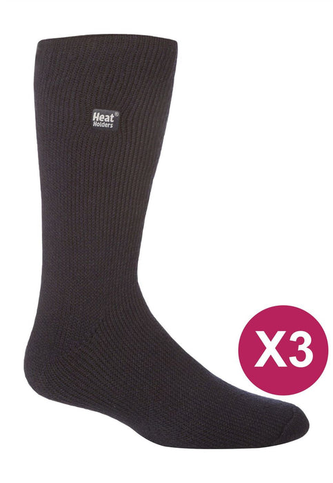 Heat Holders - Mens Original Socks - 6-11 UK (3 PAIRS)