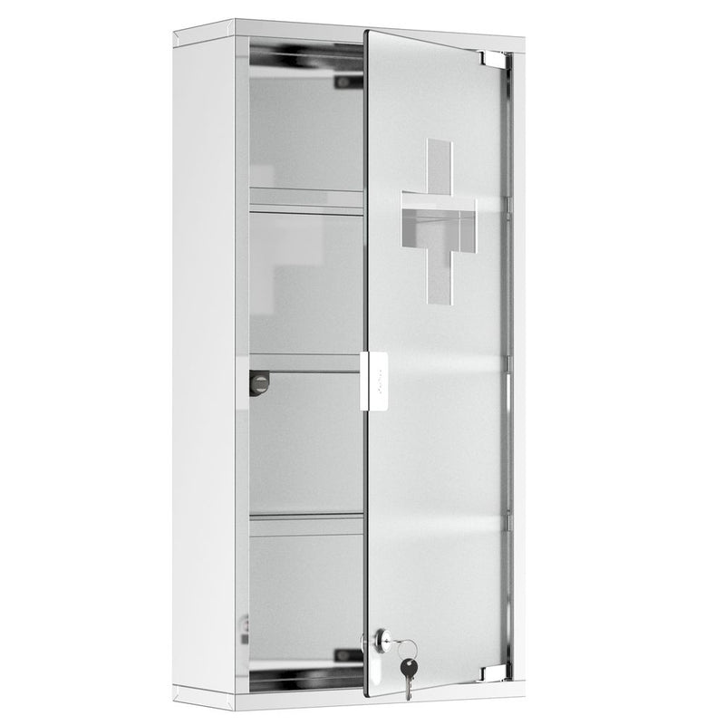 LED Illuminated Bathroom Infrared Sensor Mirror Dustproof 60x80x4CM HOMCOM