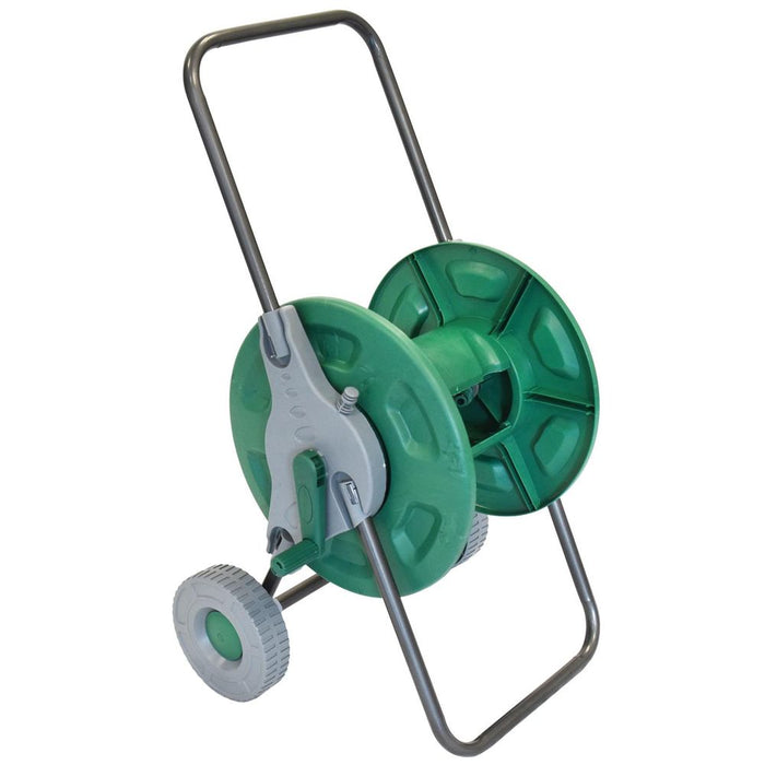 Hose Trolleys: Large Capacity, Complete Set, Heavy-Duty Steel, Lightweight & Durable, 7 Spray Modes