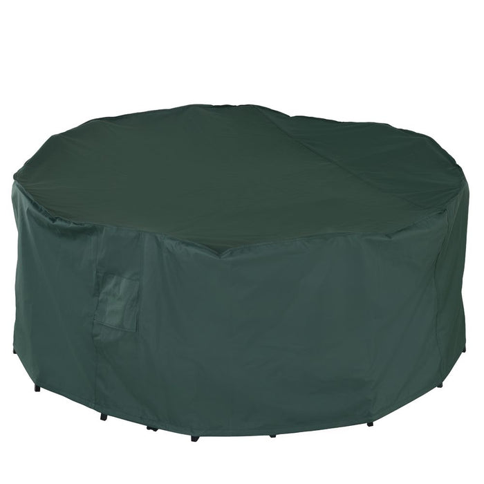 600D Waterproof Outdoor Furniture Cover | Durable PVC Coated | Green | Protect Patio Sets