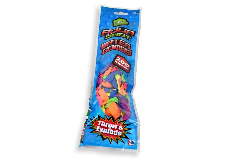 Premium Water Bombs with Nozzle - 200-Pack - Fun & Safe - Suitable for Kids 8+".