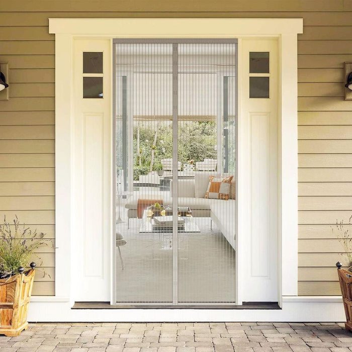 Premium Magnetic Screen Door - Keep Insects Out Effortlessly