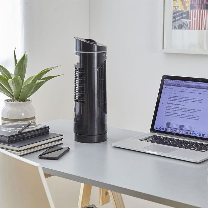 High-Speed Cooling Tower Fan: Neo 14" 6-Speed Oscillation - Ideal for Home, Office, and More!