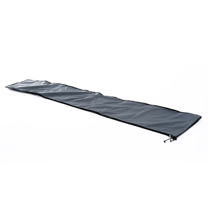 Garden Offset Umbrella Cover- Waterproof, Grey- Protects against Rain, Snow, Dirt- Side Zipper, Bottom Buckle