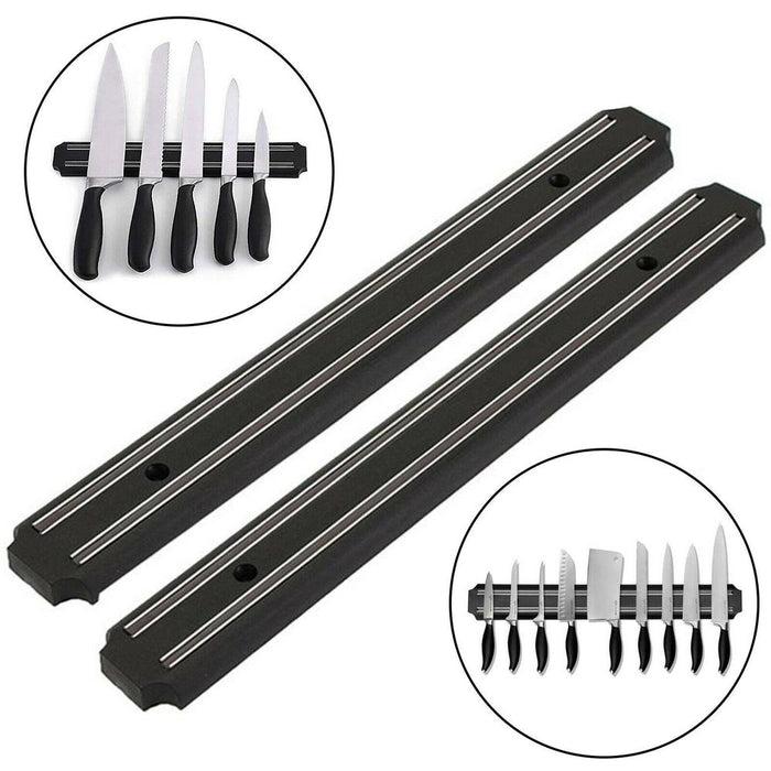 MAGNETIC KNIFE HOLDER: 55CM Wall Mounted Knife Bar for Safe and Handy Knife Storage