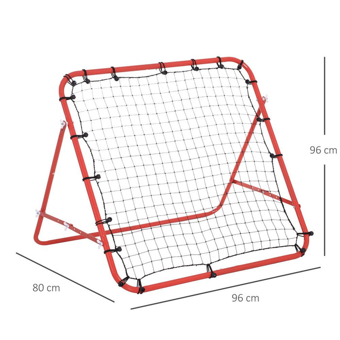 Pro Rebounder Net: Boost Skills & Confidence | Baseball Soccer Training | High-Quality HOMCOM