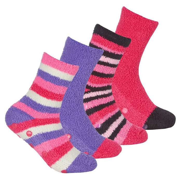 4 PAIRS - Sock Snob Ladies Cosy Socks