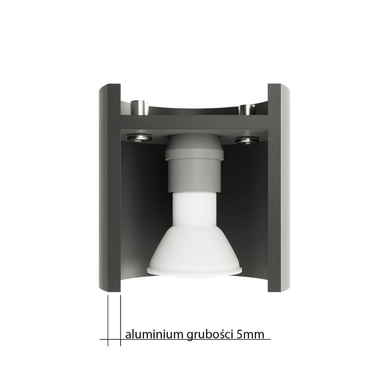 Pendant lamp aluminum Orbis modern Design GU10