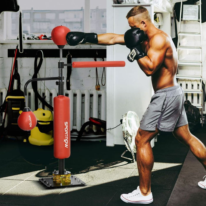 SPORTNOW Freestanding Boxing Bag - Improve Precision, Agility, and Reaction Time