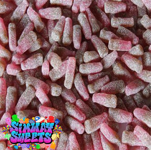 Fizzy Cherry Cola Bottles 500g Pouch Sweets