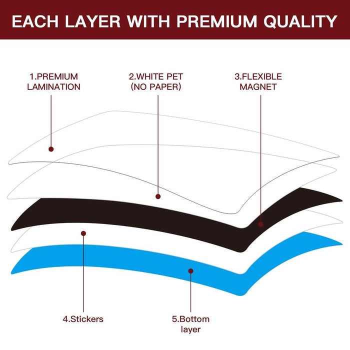 Premium Vinsani Magnetic Whiteboard 450x600 + 4 Markers & Eraser