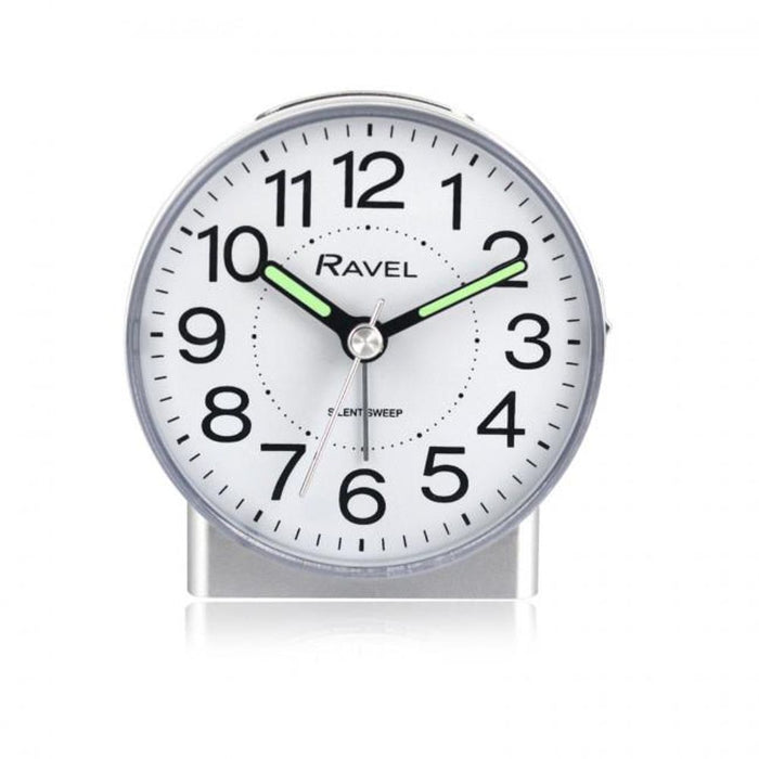 Ultra-Quality Ravel Bedside Alarm Clock - Clear Dial, Bold Numbers - Multiple Colors - Perfect for Home or Office