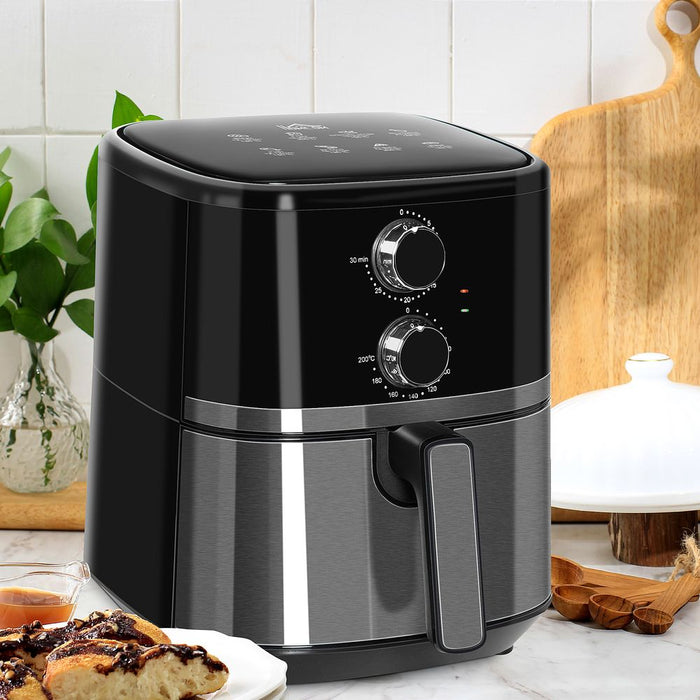 Air Fryer 1500W 4.5L Air Fryers Oven with Rapid Air Circulation Timer HOMCOM