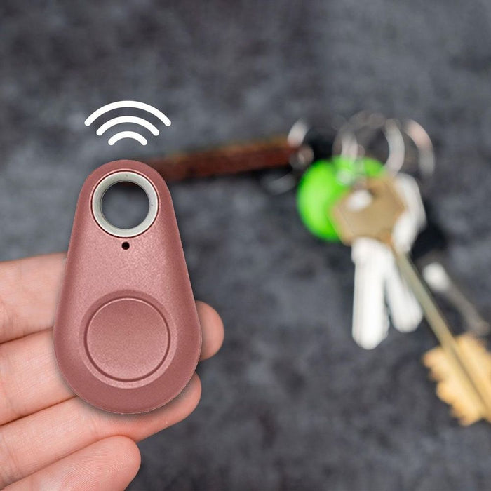 Aquarius Key Finder Anti-Lost Alarm, GPS Last Location Finder, Rose Gold