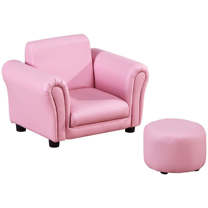 Premium Pink Kids Sofa Chair Set | Comfortable & Durable | Playroom & Bedroom Furniture