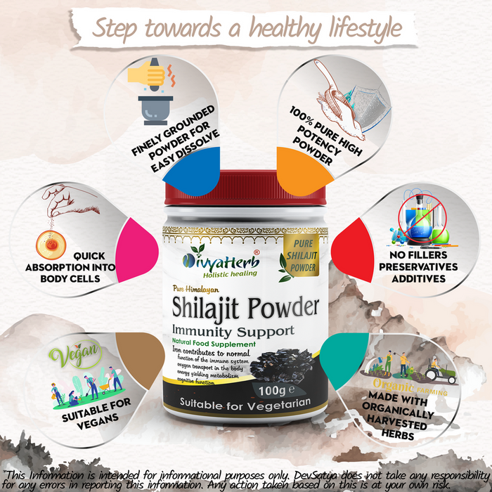 Nature's Best: Pure Himalayan Shilajit Powder - 3.5 Oz (100g)