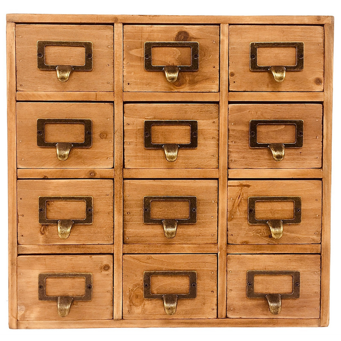 Storage Drawers (12 drawers) 35 x 15 x 34cm