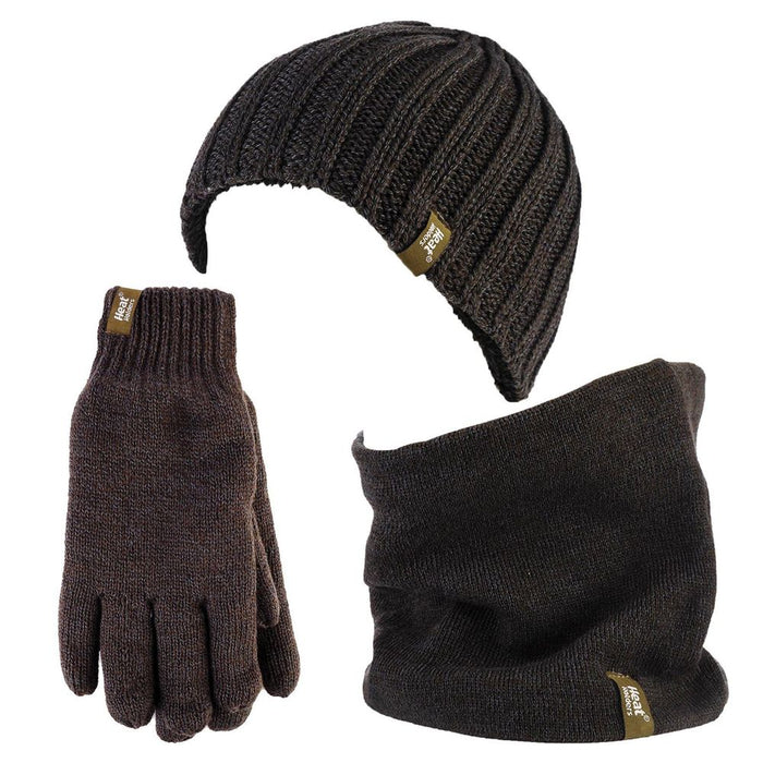 Heat Holders - Mens Set - Hat / Gloves / Neckwarmer