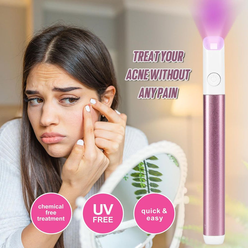 ASAB Light Therapy Acne Spot Treatment - Pink AS-61683