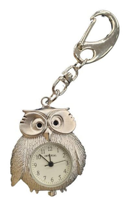 Eye-Catching Owl Key Chain Clock - Limited Stock!