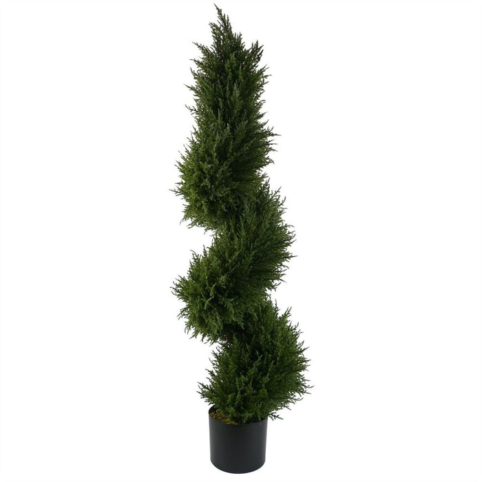 120cm Spiral Cypress Tree - Top Quality Artificial Topiary