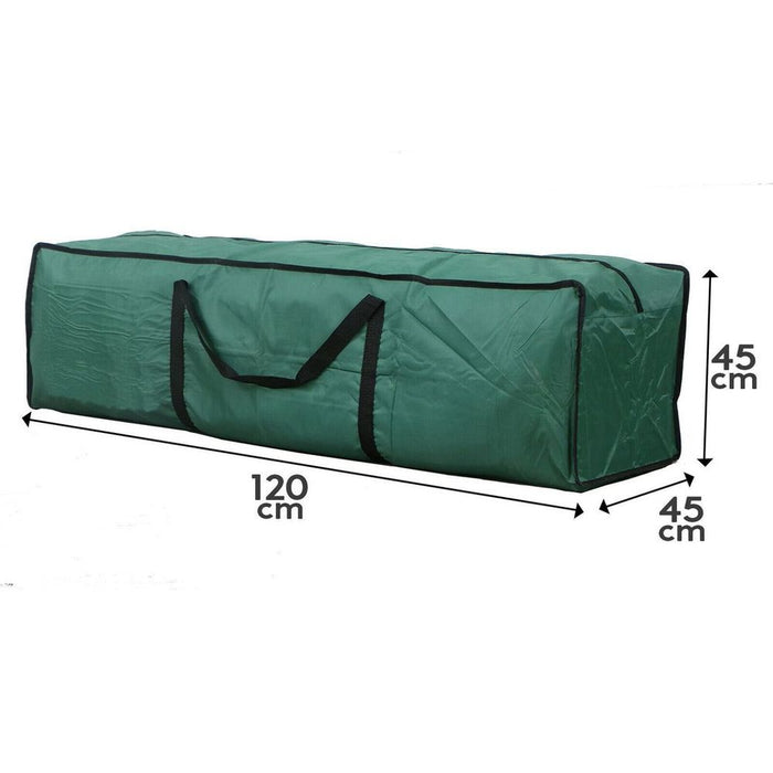 Premium Xmas Tree Bag - Durable, Moisture-Resistant, Side Pocket, Handles - Protects and Easy to Carry