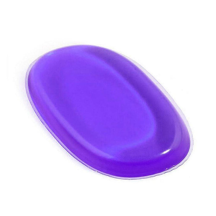 Silicone Makeup Sponge Puff [Purple] | Washable Blending Applicator for Flawless Skin