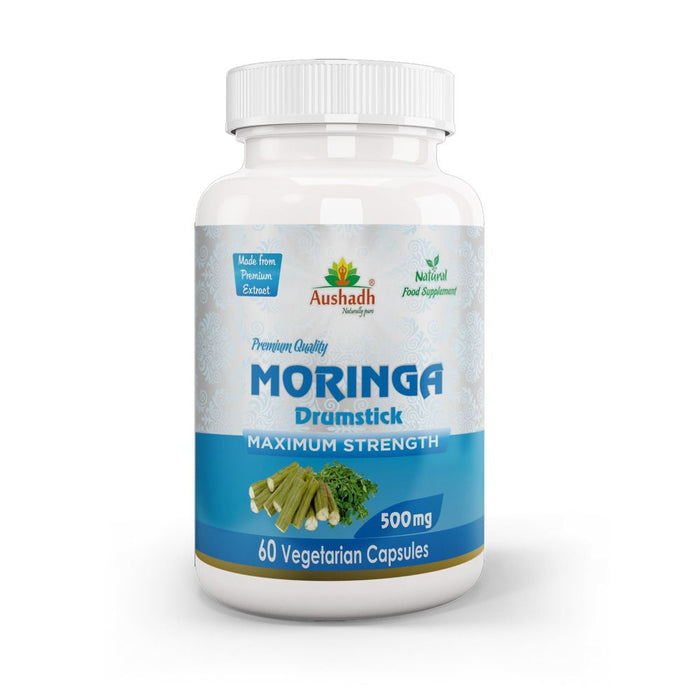 Moringa Oleifera Capsule: Nutrient-Rich Ayurvedic Powerhouse for Weight Loss, Detox, and Digestion Boost