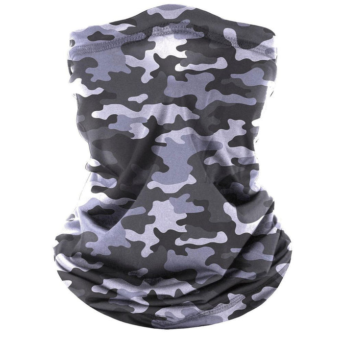 Termin8 Snood & Face Covering - 3 Pack, Grey Camo, Black & Light Grey