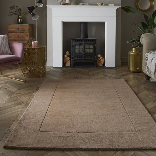 Esme Wool 60x230cm Taupe Runner