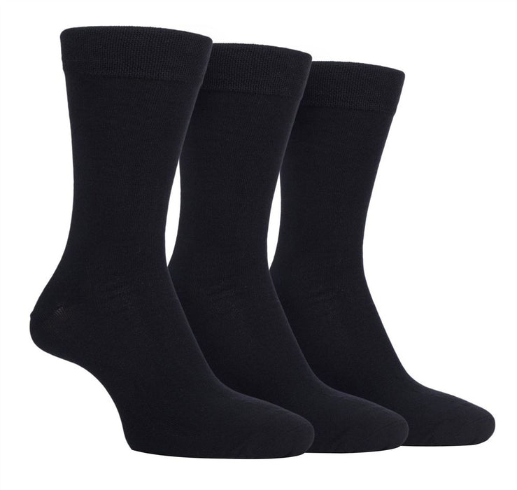 Farah Classic - FCS197 Men's Bamboo Socks - 3 Pack - Moisture-Wicking & Gentle Grip