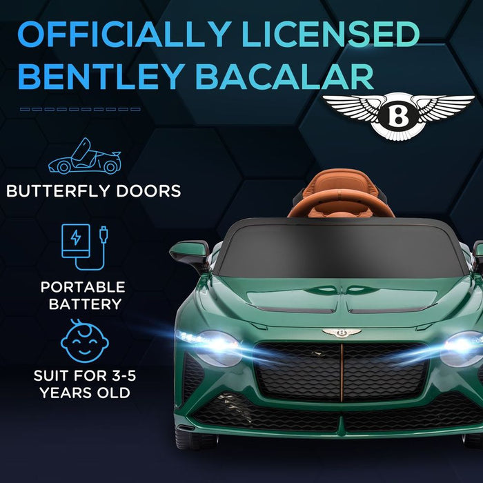 HOMCOM Bentley Bacalar Electric Ride-On - Green