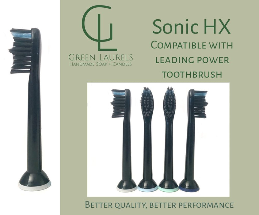 100% Recyclable Toothbrush Heads for Sonic - Compatible with HX