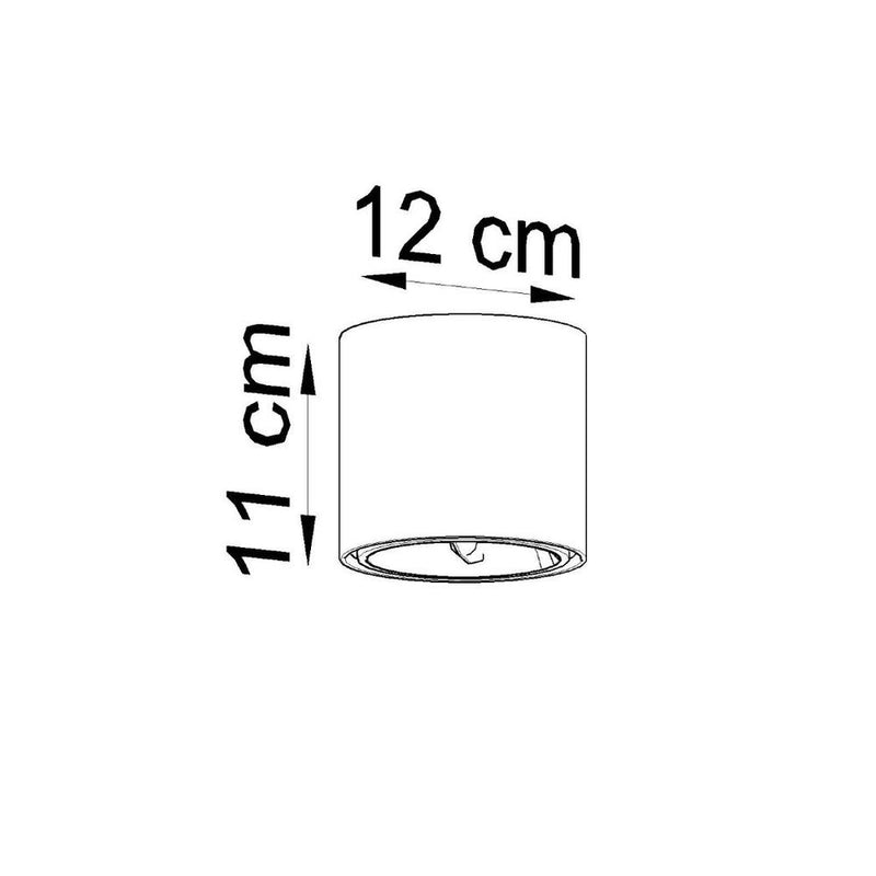 Premium Aluminum GU10 Ceiling Lamp - Modern Design, High Quality